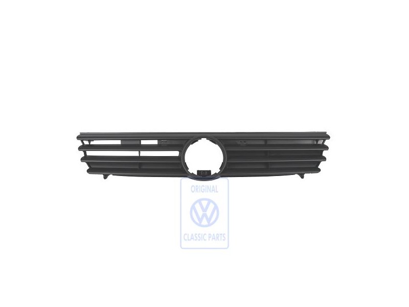 Γνήσιο VW Μάσκα Ψυγείου Σατινέ Μαύρο - 3A0853653B 01C