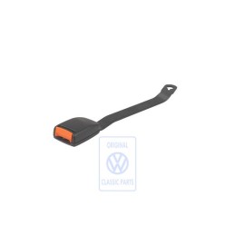 Γνήσιο VW Ασφάλεια Ζώνης Σατινέ Μαύρο - 3A0857756A 01C