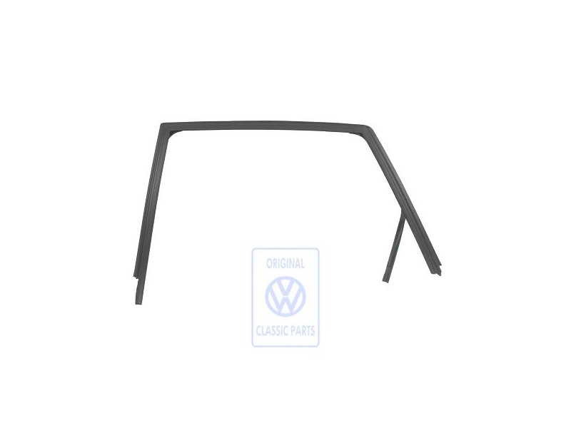 Γνήσιο VW Οδηγός Παραθύρου Σατινέ Μαύρο - 3A5839431 B41