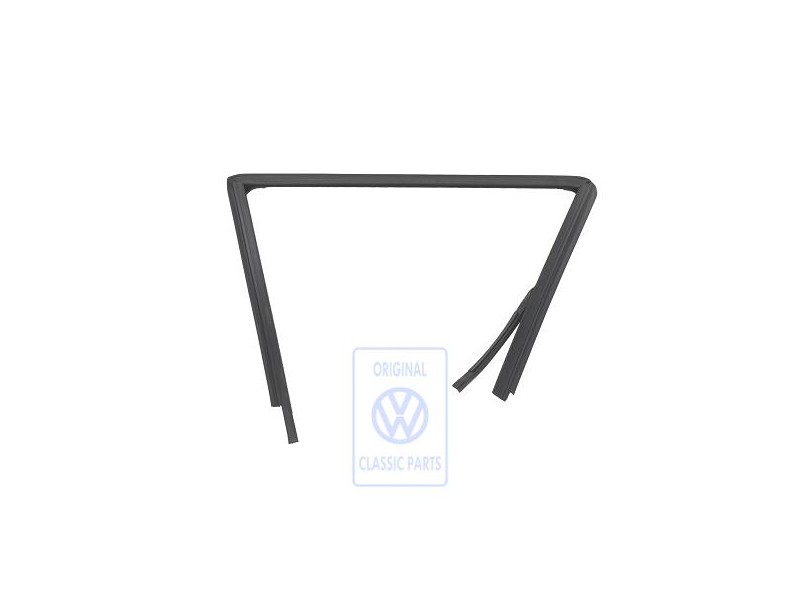 Γνήσιο VW Οδηγός Παραθύρου Σατινέ Μαύρο - 3A9839431 B41