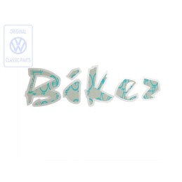 Γνήσιο VW Επιγραφή Μεμβράνης Ασημί Τιρκουάζ - 3A9853431B Z75