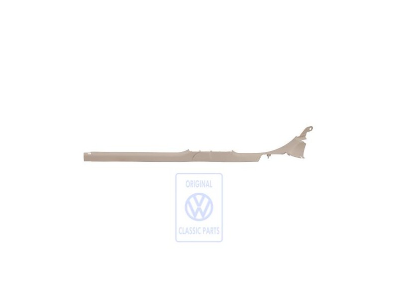 Γνήσιο VW Λωρίδα Επιβίβασης Μαρσπιέ Ανοιχτό Μπεζ - 3B0853370D Q70