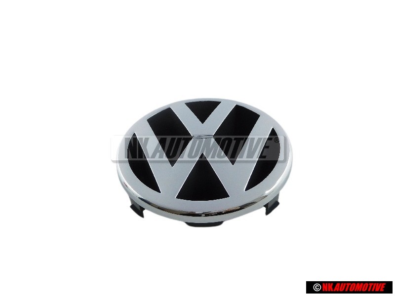 Γνήσιο VW Εμπρόσθιο Σήμα Έμβλημα Μάσκας Χρωμέ - 3B0853601B FDY