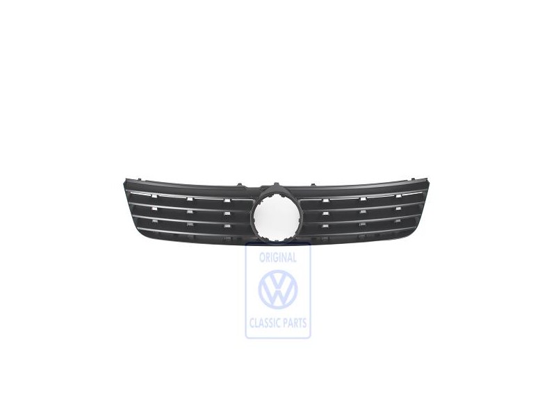 Γνήσιο VW Μάσκα Ψυγείου Σατινέ Μαύρο - 3B0853653F B41