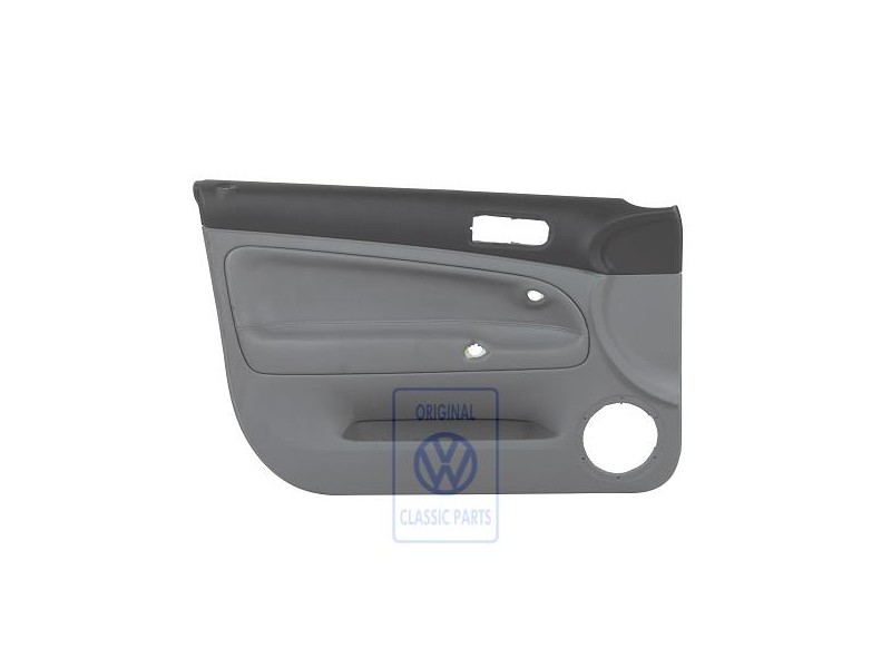 Γνήσιο VW Επένδ Πόρτας Συνθετικό Δέρμα Γκρι Πλατίνας-Σκούρο - 3B0867011CGLGR