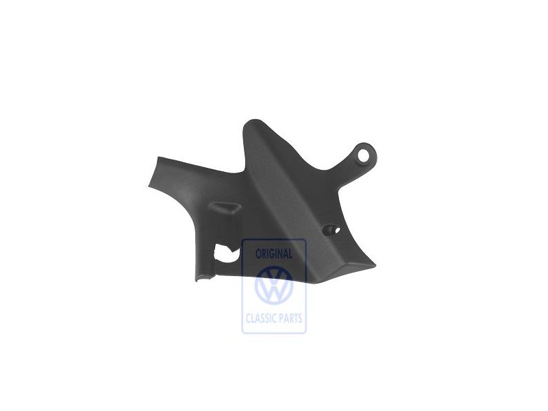 Γνήσιο VW Επένδυση Κολόνας Β Σατινέ Μαύρο - 3B0867297 B41