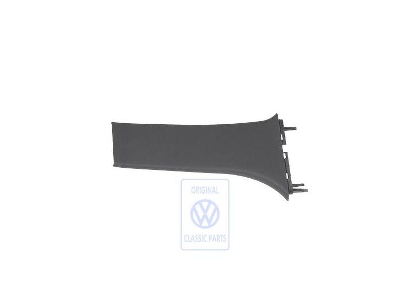 Γνήσιο VW Επένδυση Κολόνας Β Σατινέ Μαύρο - 3B0867297D B41