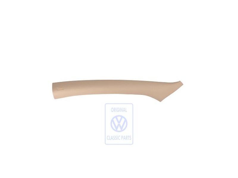 Γνήσιο VW Επένδυση Κολόνας A Μπεζ Pure - 3B0867351J 3U5