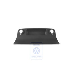 Γνήσιο VW Ράγα Κάλυψης Προσκέφαλου Σατινέ Μαύρο - 3B0885719C B41