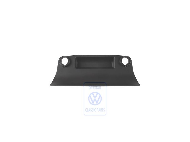 Γνήσιο VW Ράγα Κάλυψης Προσκέφαλου Σατινέ Μαύρο - 3B0885719C B41