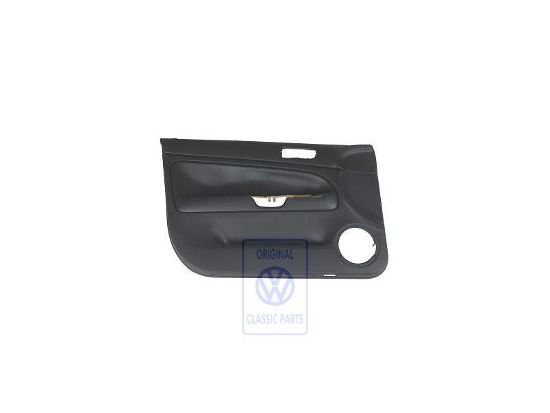 Γνήσιο VW Επένδ Πόρτας (Συνθετικό Δέρμα) Μαύρο/Μαύρο - 3B1867011DELLL