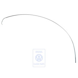 Γνήσιο VW Λωρίδα Συγκράτησης Σατινέ Μαύρο - 3B5854702 B41
