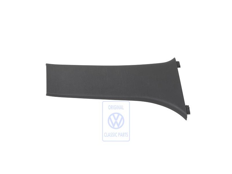 Γνήσιο VW Επένδυση Κολόνας Β Σατινέ Μαύρο - 3B6867298 B41