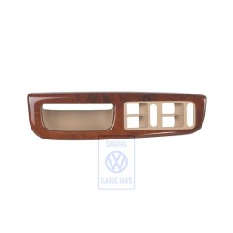 Γνήσιο VW Επάνω Τμήμα Κοίλης Λαβής Pure Μπεζ/Καρυδιά - 3B7867172 SCL