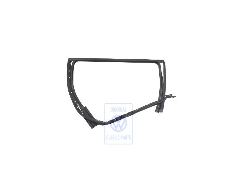 Γνήσιο VW Οδηγός Παραθύρου Σατινέ Μαύρο - 3B9839432T B41