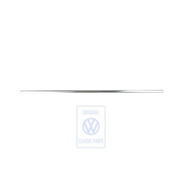 Γνήσιο VW Διακοσμητική Λωρίδα Αλουμίνιο-Γυαλιστερό - 3B9853346 7Z7
