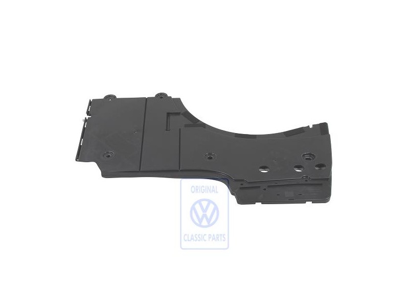 Γνήσιο VW Τεμάχιο Πλήρωσης Για Δάπεδο Σατινέ Μαύρο - 3B9864511E B41