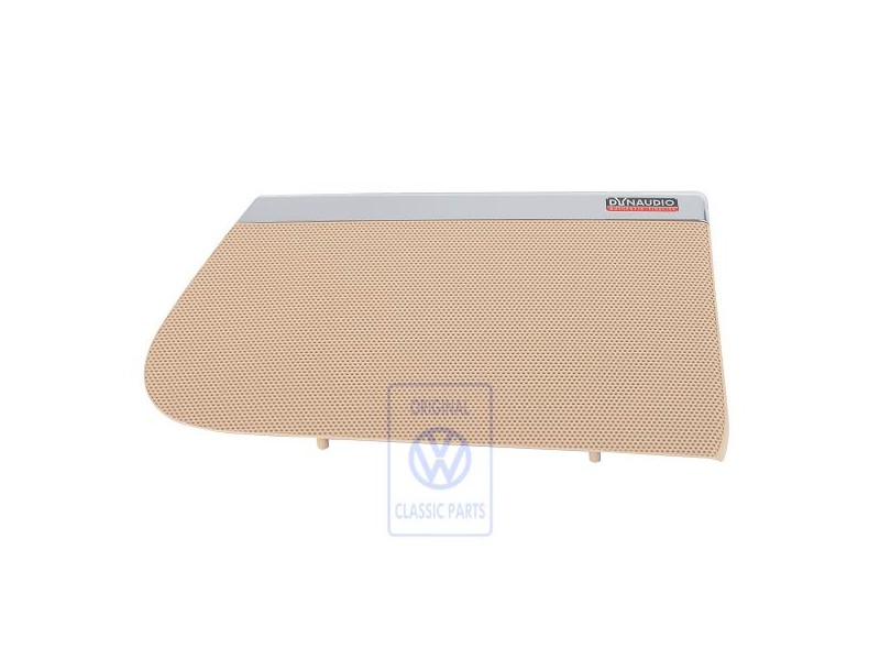 Γνήσιο VW Διάφραγμα Ηχείου Pure Μπεζ/Χρώμιο Γυαλιστερό - 3C0867149C TEW