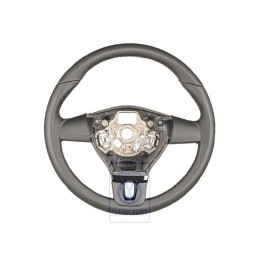 Γνήσιο VW Τιμόνι (Δέρμα) Μαύρο/Nougat - 3C8419091ACBFB