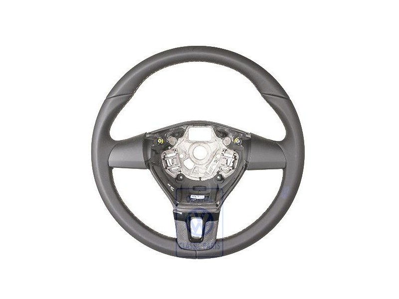 Γνήσιο VW Τιμόνι (Δέρμα) Titan Μαύρο/Cinnamon - 3C8419091ARAVJ