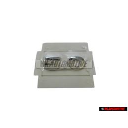 Γνήσιο VW 5.0 Οπίσθιο Σήμα Έμβλημα Χρωμέ - 3D0853675H 739