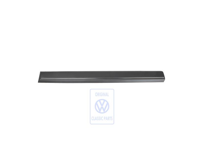 Γνήσιο VW Λωρίδα Προστασίας Για Πόρτα Σατινέ Μαύρο - 443853954F 01C