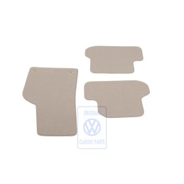 Γνήσιο VW 1 Σετ Πατάκια Nutria Μπεζ - 5C1863011C ICK