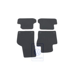 Γνήσιο VW 1 Σετ Πατάκια Titan Μαύρο/Artgrey - 5C1863011C ISR
