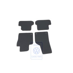 Γνήσιο VW 1 Σετ Πατάκια Μαύρο/Μαύρο/Curry - 5C1863011C KXX
