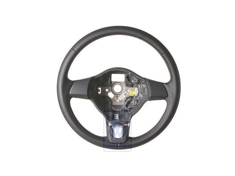 Γνήσιο VW Τιμόνι (Δέρμα) Murano Κόκκινο - 5K0419091J LMD