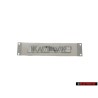 Γνήσιο VW Επιγραφή Μεμβράνης Ασημί - 5K0853433C 1W4