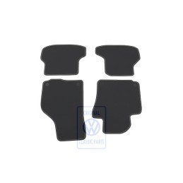 Γνήσιο VW 1 Σετ Πατάκια Titan Μαύρο/Pepper Μπεζ - 5K7863011B VIR