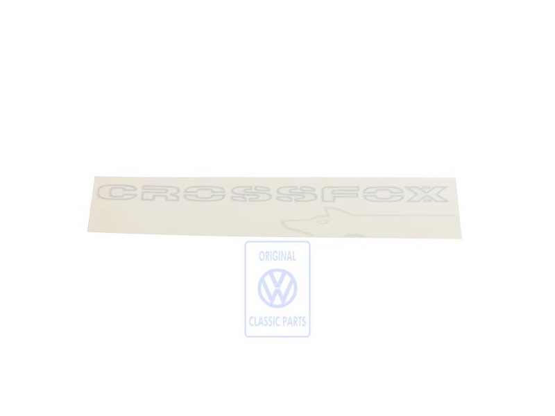 Γνήσιο VW Διακοσμητική Λωρίδα Για Πόρτα Ασημί - 5Z4853685D 61V