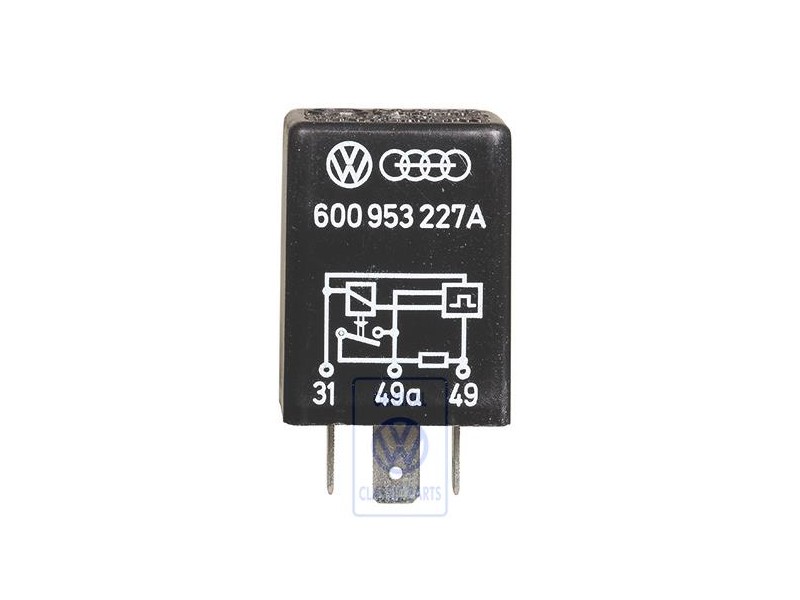 Γνήσιο VW Ρελέ Φλας-Αλάρμ - 600953227A