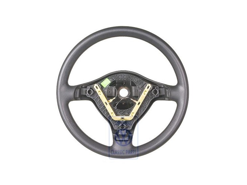 Γνήσιο VW Τιμόνι Σατινέ Μαύρο - 6K0419091AD01C