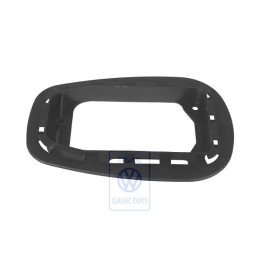 Γνήσιο VW Πλαίσιο Για Φυσούνα Σατινέ Μαύρο - 6K0711120 B41