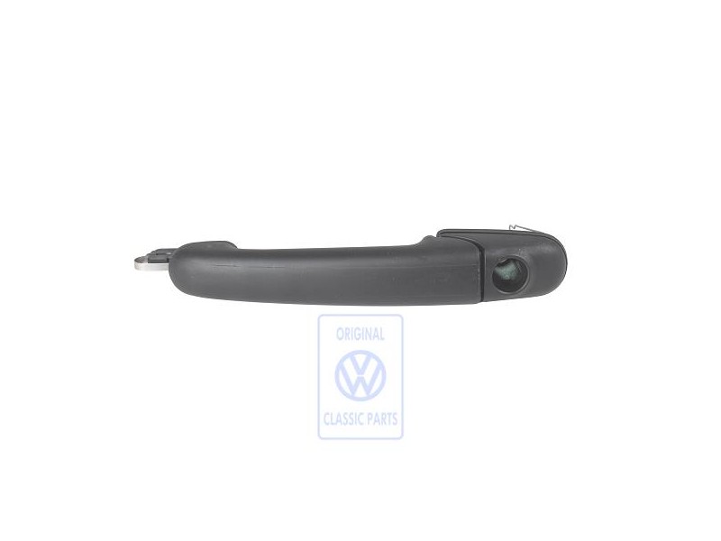 Γνήσιο VW Χειρ. Πόρτας Εξωτερικά, Μαύρη, Χωρίς Κύλινδρο Κλειδαριάς - 6K0837208