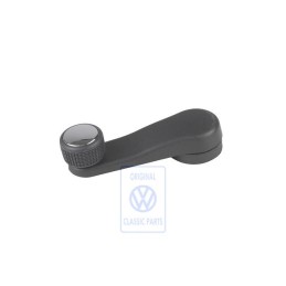 Γνήσιο VW Μανιβέλα Παραθύρου Σατινέ Μαύρο/Χρωμέ - 6K0837581A LBS