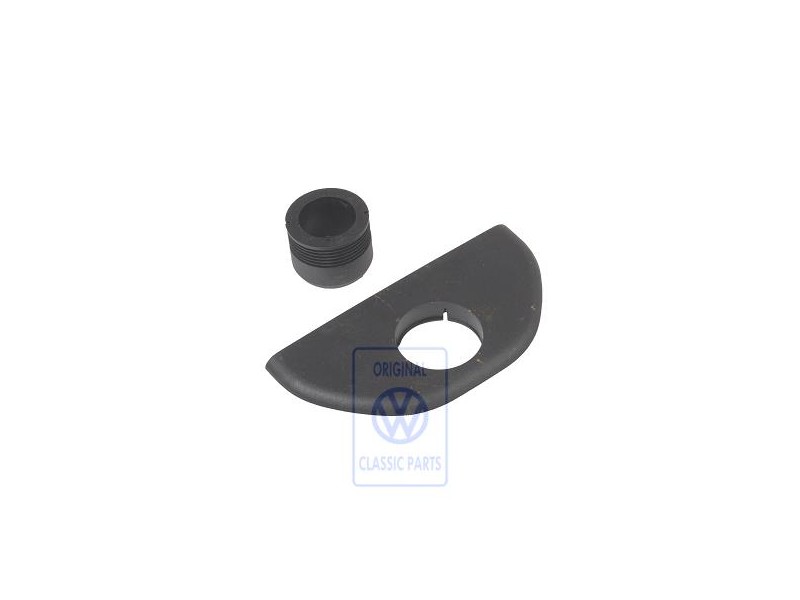 Γνήσιο VW Κάλυμμα Σατινέ Μαύρο - 6K0845537 01C