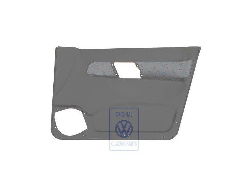 Γνήσιο VW Επένδυση Πόρτας (Ύφασμα) Flanell Γκρι - 6K4867012D FHA