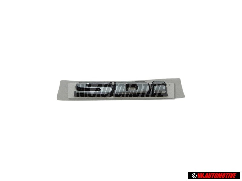 Γνήσιο VW SDI Οπίσθιο Σήμα Έμβλημα Ασημί - 6K9853687E GHA