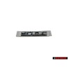 Γνήσιο VW SDI Οπίσθιο Σήμα Έμβλημα Ασημί - 6K9853687E GHA