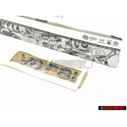 Γνήσιο VW V6 FSI Οπίσθιο Σήμα Έμβλημα Χρωμέ - 3C0853675C 739