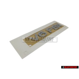Γνήσιο VW V6 FSI Οπίσθιο Σήμα Έμβλημα Χρωμέ - 3C0853675C 739