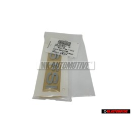 Γνήσιο VW V6 FSI Οπίσθιο Σήμα Έμβλημα Χρωμέ - 3C0853675C 739