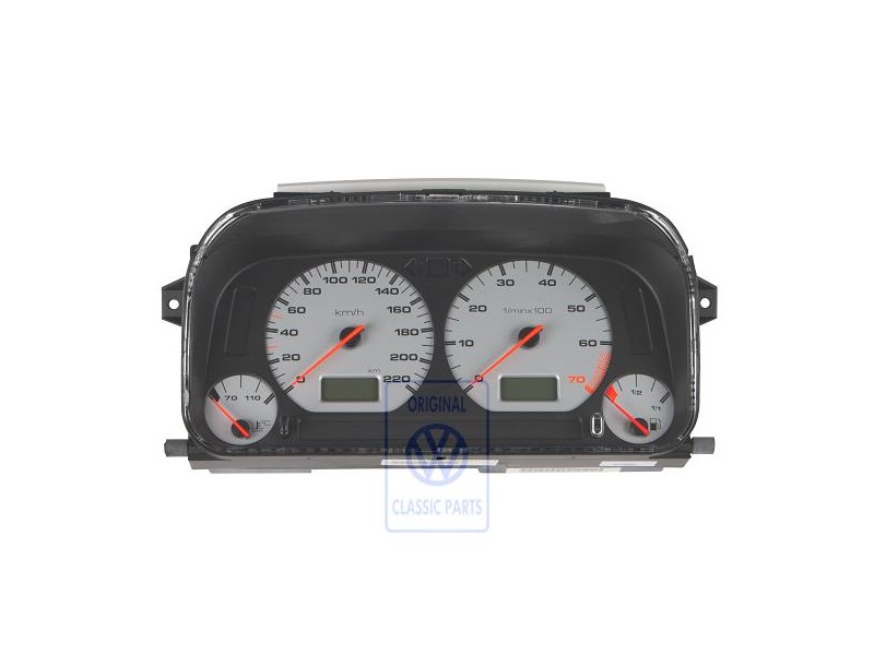 Γνήσιο VW Όργανο Πολλαπλών Λειτουργιών Γκρι Πέτρας-Μεταλλικό - 6K9919861MXZ46