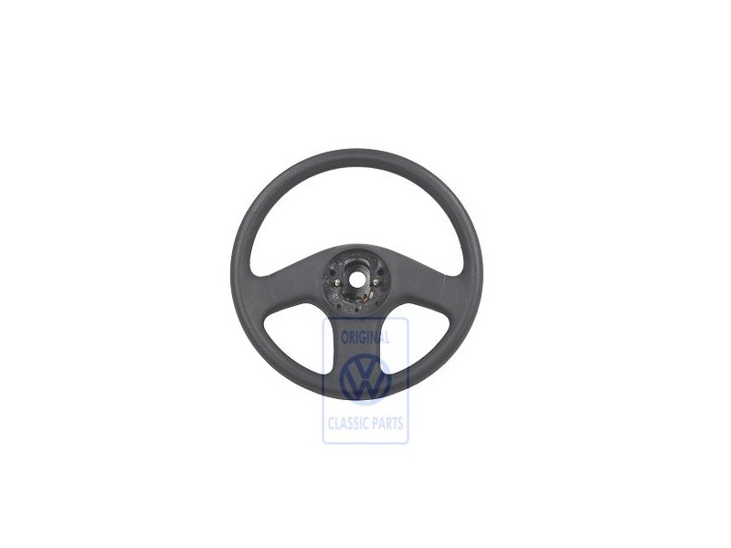 Γνήσιο VW Τιμόνι Σατινέ Μαύρο - 6N0419091F 01C