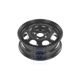 Γνήσιο VW Σιδερένια Ζάντα Μαύρο Ralley - 6N0601027C 03C