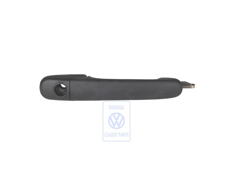 Γνήσιο VW Χειρ. Πόρτας Εξωτερικά, Μαύρη, Χωρίς Κύλινδρο Κλειδαριάς - 6N0837207