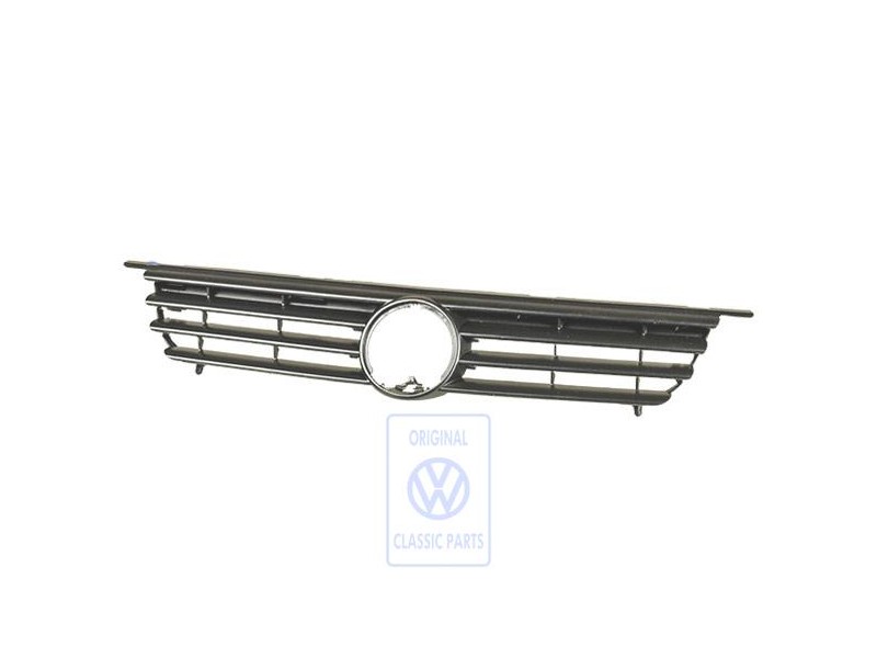 Γνήσιο VW Μάσκα Ψυγείου Σατινέ Μαύρο - 6N0853653B 01C